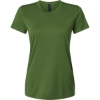 Custom Womens Pro-Lock Performance T-Shirt Olive Green