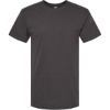 Custom Mens Gold Soft Touch T-Shirt Charcoal