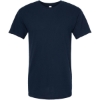 Custom Mens Gold Soft Touch T-Shirt Deep Navy