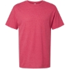 Custom Mens Gold Soft Touch T-Shirt Heather Pink