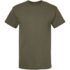 Custom Mens Gold Soft Touch T-Shirt Military Green