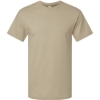 Custom Mens Gold Soft Touch T-Shirt Sand