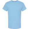 Custom Mens Gold Soft Touch T-Shirt Sky
