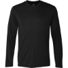 Custom Unisex Cool DRI® Long Sleeve Performance T-Shirt Black