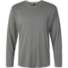 Custom Unisex Pro-Lock Performance Long Sleeve T-Shirt Heather Granite