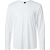 Custom Unisex Tall Pro-Lock Performance Long Sleeve T-Shirt White