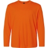 Custom Youth Pro-Lock Performance Long Sleeve T-Shirt Deep Orange