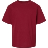 Custom Youth Gold Soft Touch T-Shirt Cardinal Red