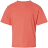 Custom Youth Gold Soft Touch T-Shirt Heather Coral