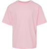 Custom Youth Gold Soft Touch T-Shirt Light Pink
