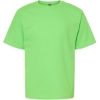 Custom Youth Gold Soft Touch T-Shirt Vivid Lime