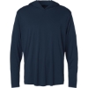 Custom Unisex Pro-Lock Performance Hooded Long Sleeve T-Shirt Navy