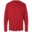 Custom Unisex Pro-Lock Performance Hooded Long Sleeve T-Shirt Red