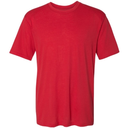 Custom Mens Triblend Performance T-Shirt Red