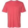 Custom Mens Triblend Performance T-Shirt Red Heather