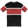 Custom Unisex United T-Shirt Black/ Red/ White