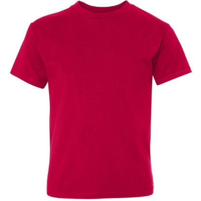 Custom Youth Perfect-T T-Shirt Deep Red