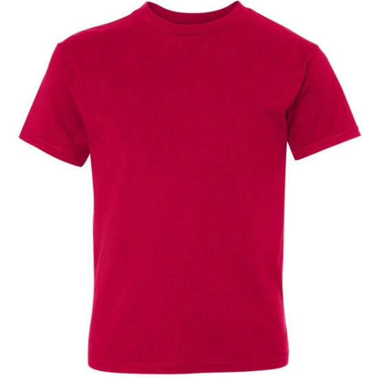 Custom Youth Perfect-T T-Shirt Deep Red
