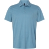 Custom Mens Pro-Lock Performance Mélange Polo Cloud Blue Melange