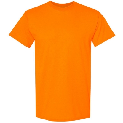 Custom Unisex Heavy Cotton™ Tall T-Shirt Safety Orange