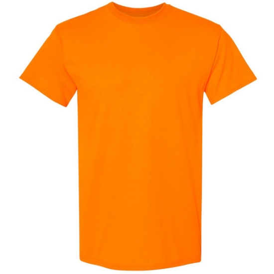 Custom Unisex Heavy Cotton™ Tall T-Shirt Safety Orange