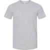 Custom Mens Premium Cotton T-Shirt Heather Grey