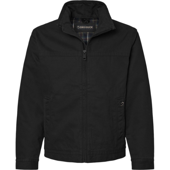 Custom Mens Maverick Boulder Cloth™ Jacket with Blanket Lining Black