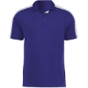 Custom Mens Two-Tone Vital Polo Purple/ White