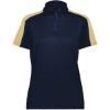 Custom Womens Two-Tone Vital Polo Navy/ Vegas Gold