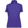 Custom Womens Two-Tone Vital Polo Purple/ White