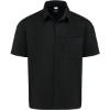 Custom Poplin Airflow Cook Shirt with OilBlok Black