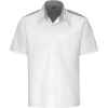 Custom Poplin Airflow Cook Shirt with OilBlok White/ Grey