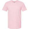 Custom Combed Cotton T-Shirt Light Pink