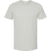 Custom Combed Cotton T-Shirt Light Silver