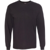 Custom Unisex USA-Made Long Sleeve T-Shirt Black