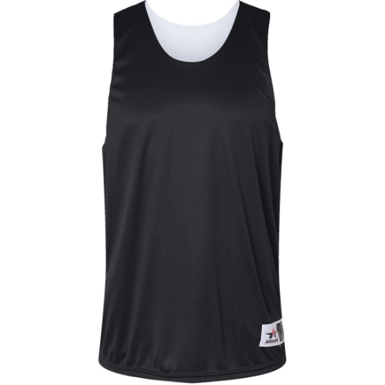 Custom Mens Reversible Tank Black/ White