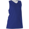 Custom Womens Reversible Racerback Tank Royal/ White