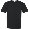 Custom Unisex USA-Made Midweight Pocket T-Shirt Black
