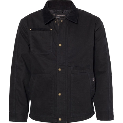 Custom Mens Tall Rambler Boulder Cloth Jacket Black