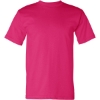 Custom Unisex USA-Made Heavyweight T-Shirt Bright Pink