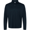 Custom Mens Quarter-Zip Pullover Navy