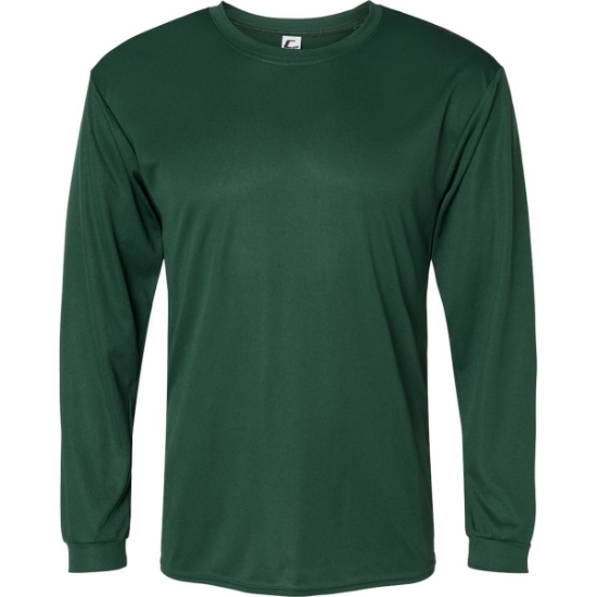 Custom Unisex Performance Long Sleeve T-Shirt Forest