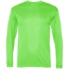 Custom Unisex Performance Long Sleeve T-Shirt Lime