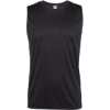 Custom Mens Sleeveless T-Shirt Black