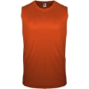 Custom Mens Sleeveless T-Shirt Burnt Orange