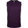 Custom Mens Sleeveless T-Shirt Purple