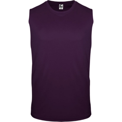 Custom Mens Sleeveless T-Shirt Purple