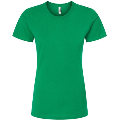 Custom Womens Premium Cotton T-Shirt Kelly