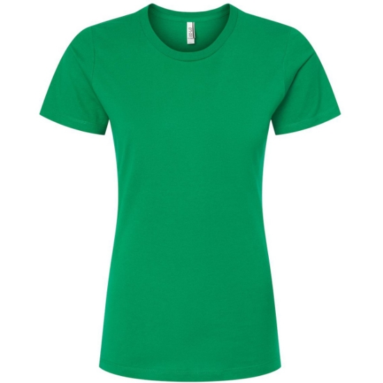 Custom Womens Premium Cotton T-Shirt Kelly