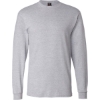 Custom Unisex Beefy-T® Long Sleeve T-Shirt Light Steel